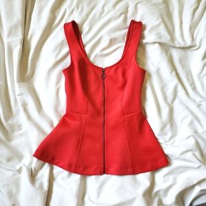 Guess peplum top XS